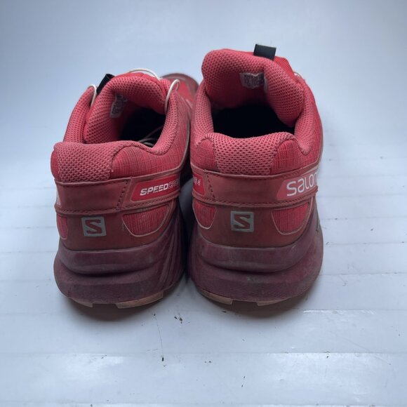 Salomon Speedcross 4 Red/Pink Trail Running Shoe Women US 9 (No Insole, read) - Picture 5 of 16